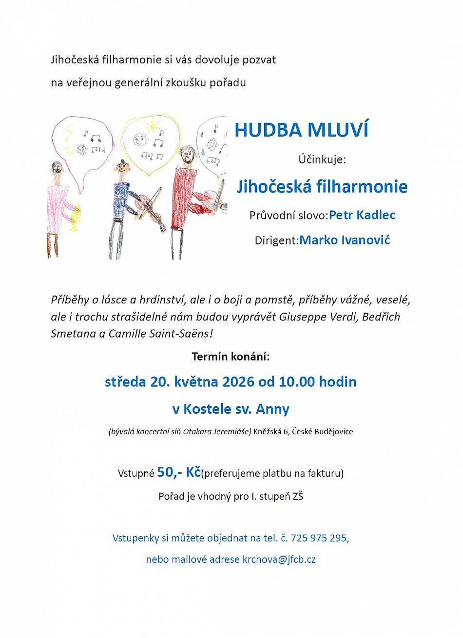 Hudba mluví 20.5.2026