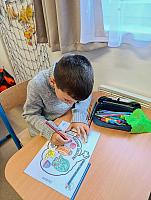 Podzimní výzdoba ve II. třídě 8.10.2025, foto: M. Mičanová, P. Horáková