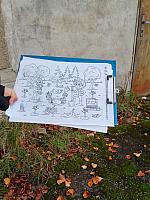 Den stromů v I. třídě 20.10.2025, foto: K. Němečková Hospodářská