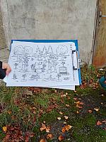 Den stromů v I. třídě 20.10.2025, foto: K. Němečková Hospodářská