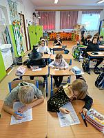 Dušičky a Halloween ve II. třídě 31.10.2025, foto: M. Mičanová, P. Horáková