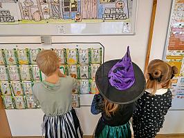Dušičky a Halloween ve II. třídě 31.10.2025, foto: M. Mičanová, P. Horáková