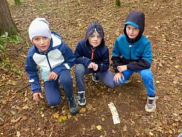 Říjen s hajným Robátkem 30.10.2025, foto: D. Nepivodová