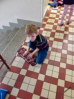 Český jazyk v I. třídě 21.11.2025, foto: K. Němečková Hospodářská