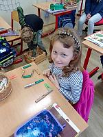 Český jazyk v I. třídě 21.11.2025, foto: K. Němečková Hospodářská