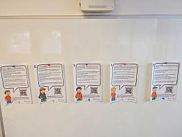 17. listopad ve II. třídě 17.11.2025, foto: Mgr. Monika Mičanová