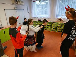 Čertovská bojovka 5.12.2025, foto: M. Mičanová, P. Horáková