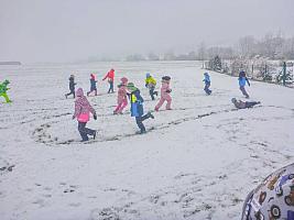 Na sněhu s ŠD 24.11.2025, foto: Nepivodová Dana