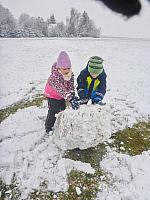 Na sněhu s ŠD 24.11.2025, foto: Nepivodová Dana