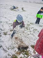 Na sněhu s ŠD 24.11.2025, foto: Nepivodová Dana