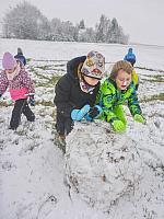 Na sněhu s ŠD 24.11.2025, foto: Nepivodová Dana