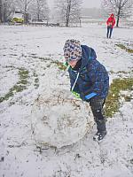 Na sněhu s ŠD 24.11.2025, foto: Nepivodová Dana