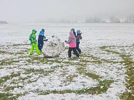 Na sněhu s ŠD 24.11.2025, foto: Nepivodová Dana