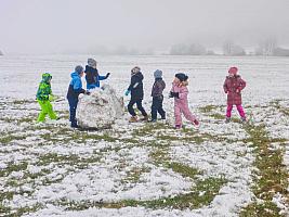 Na sněhu s ŠD 24.11.2025, foto: Nepivodová Dana