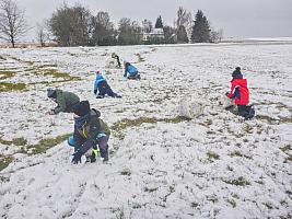 Na sněhu s ŠD 24.11.2025, foto: Nepivodová Dana