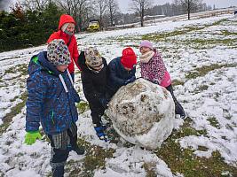 Na sněhu s ŠD 24.11.2025, foto: Nepivodová Dana