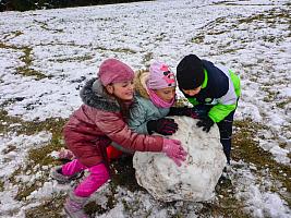 Na sněhu s ŠD 24.11.2025, foto: Nepivodová Dana