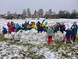 Na sněhu s ŠD 24.11.2025, foto: Nepivodová Dana