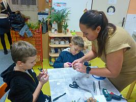 Vánoční dílničky 16.12.2025, foto: D.Nepivodová, P.Horáková, M. Mičanová