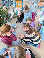 Vánoce na kroužku Tvoření nejen s knihou 11.12.2025, foto: M. Mičanová