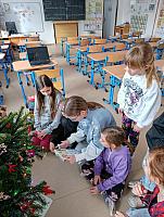 Vánoce na kroužku Tvoření nejen s knihou 11.12.2025, foto: M. Mičanová