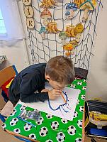 Paní Zima ve II. třídě 10.12.2025, foto: M. Mičanová