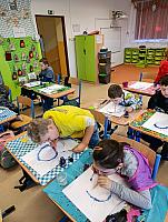 Paní Zima ve II. třídě 10.12.2025, foto: M. Mičanová