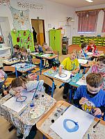 Paní Zima ve II. třídě 10.12.2025, foto: M. Mičanová