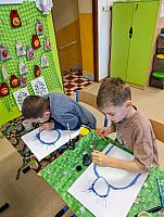 Paní Zima ve II. třídě 10.12.2025, foto: M. Mičanová