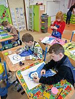 Paní Zima ve II. třídě 10.12.2025, foto: M. Mičanová