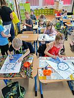 Paní Zima ve II. třídě 10.12.2025, foto: M. Mičanová