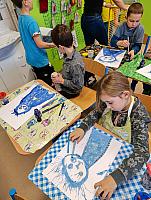 Paní Zima ve II. třídě 10.12.2025, foto: M. Mičanová