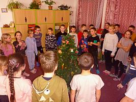 Vánoční besídka v ŠD 18.12.2025, foto: D. Nepivodová