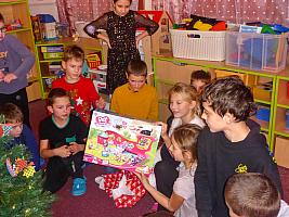 Vánoční besídka v ŠD 18.12.2025, foto: D. Nepivodová