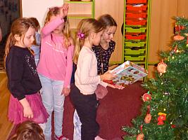 Vánoční besídka v ŠD 18.12.2025, foto: D. Nepivodová