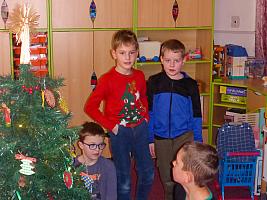 Vánoční besídka v ŠD 18.12.2025, foto: D. Nepivodová