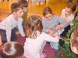 Vánoční besídka v ŠD 18.12.2025, foto: D. Nepivodová