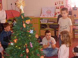 Vánoční besídka v ŠD 18.12.2025, foto: D. Nepivodová