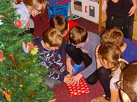 Vánoční besídka v ŠD 18.12.2025, foto: D. Nepivodová
