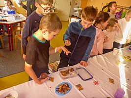 Vánoční besídka v ŠD 18.12.2025, foto: D. Nepivodová