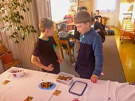 Vánoční besídka v ŠD 18.12.2025, foto: D. Nepivodová