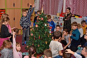 Vánoční besídka v ŠD 18.12.2025, foto: Jan Švec