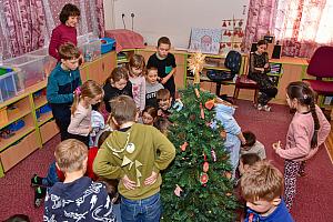 Vánoční besídka v ŠD 18.12.2025, foto: Jan Švec