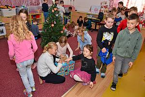 Vánoční besídka v ŠD 18.12.2025, foto: Jan Švec