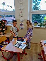 Třetí adventní týden v I. třídě 19.12.2025, foto: K. Němečková Hospodářská