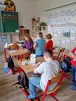 Třetí adventní týden v I. třídě 19.12.2025, foto: K. Němečková Hospodářská