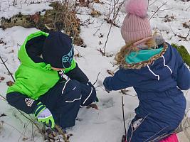 Leden s Kubulou a Kubou Kubikulou 27.1.2026, foto: D. Nepivodová