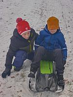 Leden s Kubulou a Kubou Kubikulou 27.1.2026, foto: D. Nepivodová