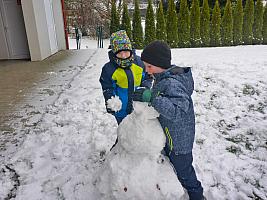 Leden s Kubulou a Kubou Kubikulou 27.1.2026, foto: D. Nepivodová