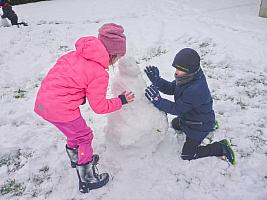 Leden s Kubulou a Kubou Kubikulou 27.1.2026, foto: D. Nepivodová